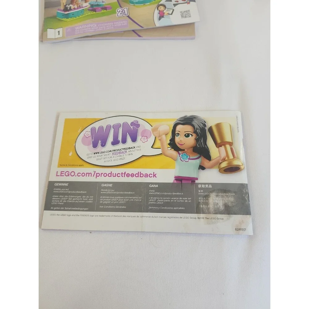 Set Of 3 Lego Friends Book‎ Lot
